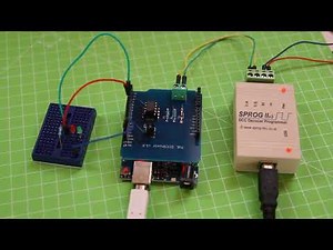 DCC led accessory decoder with Arduino