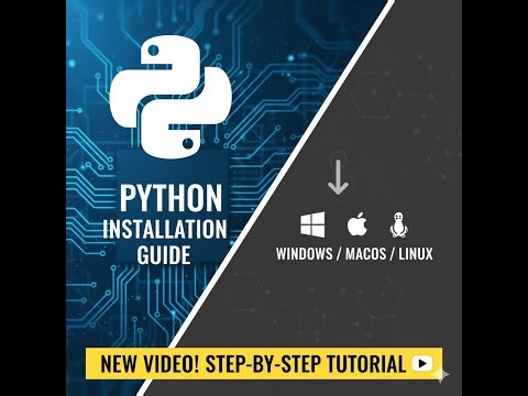 "Python Tutorial for Beginners | Install Python & Learn Variables"