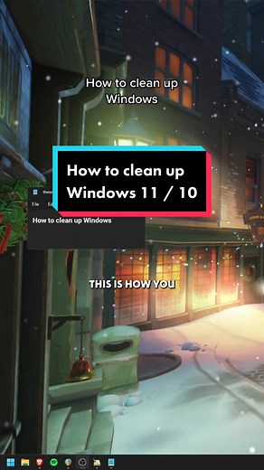 This is how you clean up Windows 10 or 11 and free up space. Bleachbit is free, never runs in the background and is open source. Get rid of cache, cookies, internet history, temporary files, logs, and junk you didn’t know was there. It can wipe clean thousands of applications. #techtok #technology #optimizepc #gamingpc #pcgaming #bleachbit