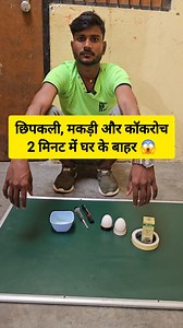 1.2M views · 7.2K reactions | घर से छिपकली, कॉकरोच और मकड़ी भगाने का देशी जुगाड़  100% working.. | Social Message | Facebook