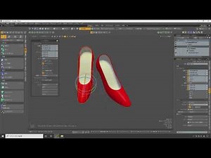 MODO トレーニングビデオシリーズ/パンプスモデリング編 ダイジェスト