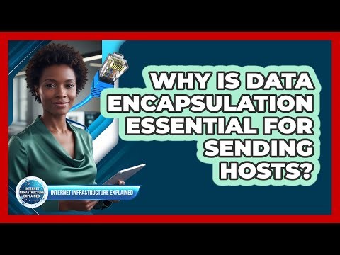 Why Is Data Encapsulation Essential for Sending Hosts?