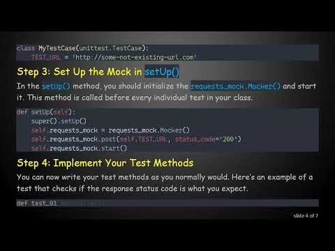 How to Handle requests_mock with the unittest Library in Python