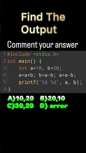 Can you tell the solution to this python code #python #shorts