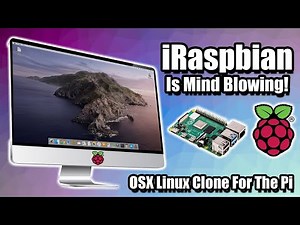 Raspberry Pi operating system looks like OS X