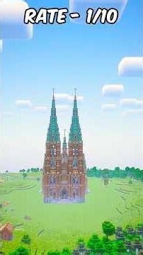 Library Build Minecraft! #minecraft #roblox #shorts