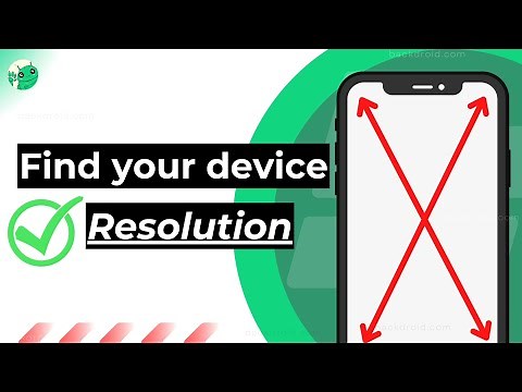 How To Check Screen Resolution on Any Android! | Find screen resolution