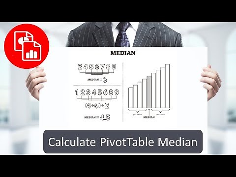 Calculate Median in PivotTable