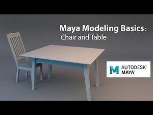Maya Modeling Basics (Part 2) - Beveling Table Edges