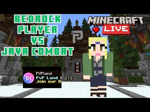 Practicing Minecraft PvP LIVE! 🗡️💥 | Bedrock Player vs Java Combat