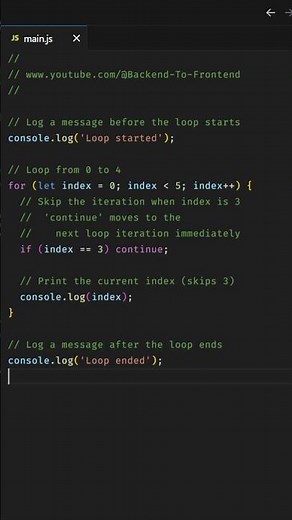 Skip Loop Iterations in JavaScript with continue! ⚡