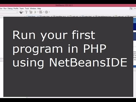 How to run your first PHP program in NetBeansIDE.