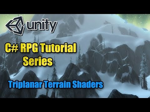 Unity RPG Tutorial - Triplanar Terrain Shader