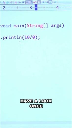 Java Code Compilation Explained: Error Handling Fun! #shorts