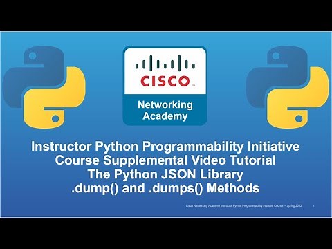 The Python JSON library .dump() and .dumps() Methods and Possible Use Cases: A Tutorial