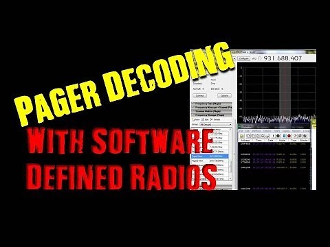 Pager Data Decoding with RTL-SDR -Tutorial