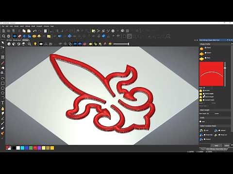 12: Getting Started in Carveco: Using the Shape Editor