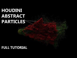 Houdini Abstract Particles Full Tutorial | Particles | Pyro | Volume Advection