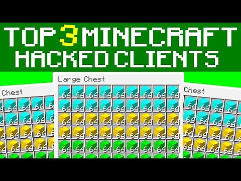 TRYING 3 HACKED CLIENTS FOR MINECRAFT! (1.16+) | (Minecraft Java Edition)