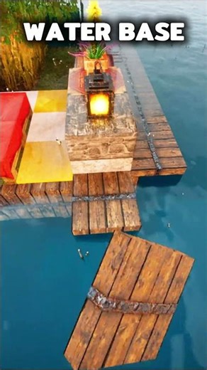 Minecraft Water Base #shorts #minecraft #gaming