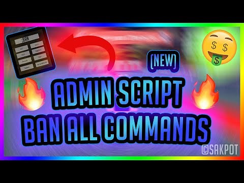 Troll Script : Roblox Admin Script With BAN ALL (2023) **WORKING**