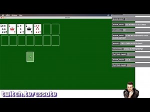 SOLITAIRE FROM SCRATCH! - CS50 on Twitch, EP. 39