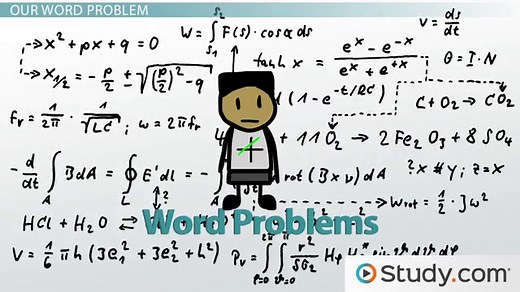 Solving Word Problems: Steps & Examples