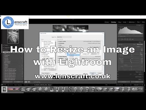 How to Resize an Image with Lightroom