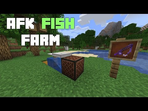 Minecraft AFK Fishing Farm Tutorial