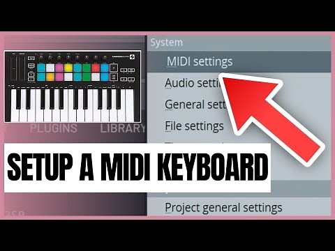 How to Setup a MIDI Keyboard In FL Studio - 40 Second Tutorial