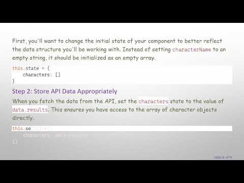 How to Map Over API Data in a React Component to Access Properties