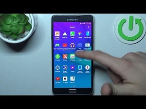 How to factory reset SAMSUNG Galaxy Note 4 / How to reset all ...