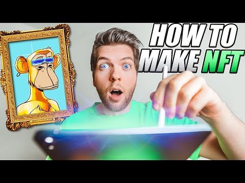How to make NFT's in 8 minutes! (Easy Method)