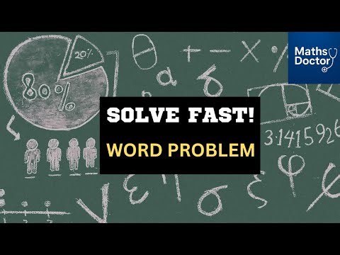 “How to Solve Word Problems Using Equations — Step-by-Step Guide | Maths Doctor”