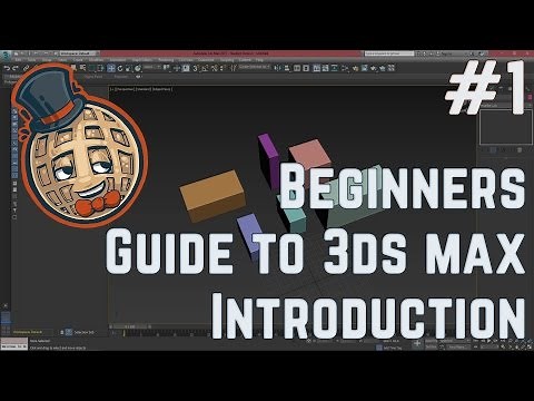 3dsmax Tutorial - Beginners Guide #1 - Introduction to max