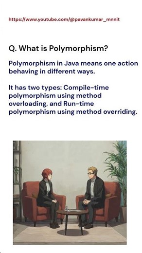 What is Polymorphism in JAVA ? #ytshorts #shorts #ytshortsindia