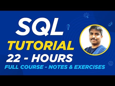 SQL Tutorial for beginners | Oracle SQL Full course