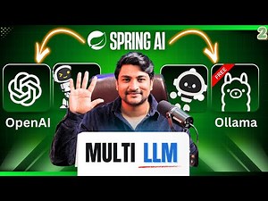 Unlock Spring AI Power | Build Apps That Use Multiple LLMs (Ollama + OpenAI )