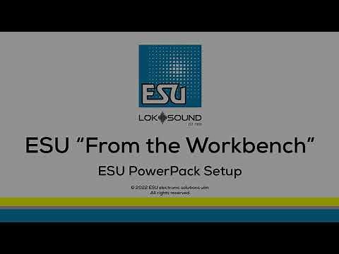Tutorial EN LokSound5 ESU PowerPack Setup