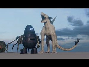 ALIEN PROBE VS MONSTERVERSE SIZE COMPARISON+ANOTHER MONSTERS