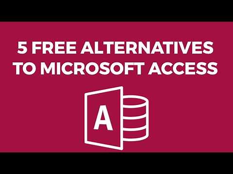 5 Free Alternatives to Microsoft Access