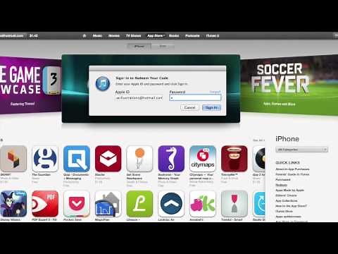 How to Redeem Gift Card from App Store iTunes Store iBookstore Mac App Store