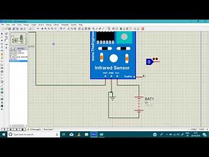 Infrared Sensor with Arduino simulation