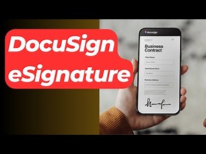 How to Easily Sign Documents with DocuSign eSignature | Step-by-Step Guide for Fast Document Signing