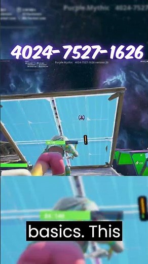 🔥INSANE BEGINNER Edit Map Code!🔥 Fortnite