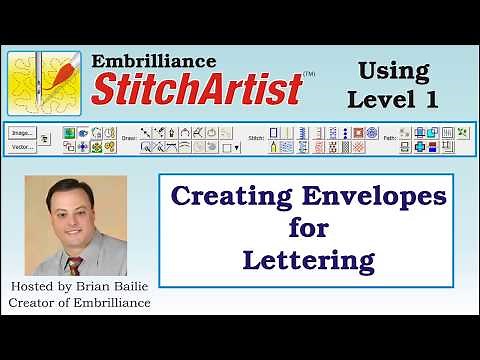 Creating Envelopes - StitchArtist Level 1