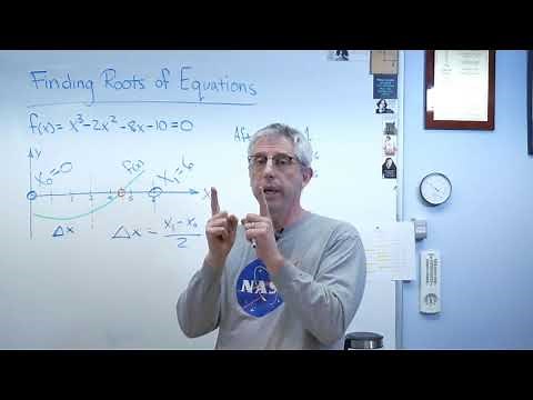 Finding Roots and Bisection Method