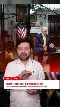 Trump insulta a otra reportera y le dice “fea” por reportaje sobre su edad.