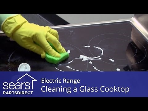 How to Clean a Glass Cooktop on an Electric Range