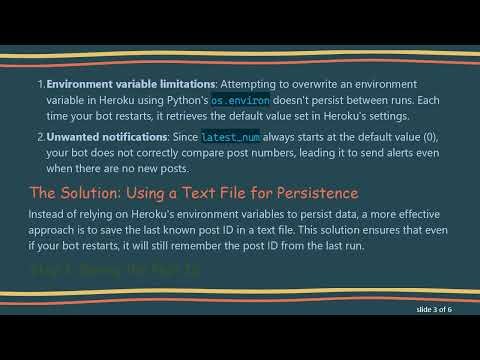 How to Update Environment Variables in Python Code on Heroku?
